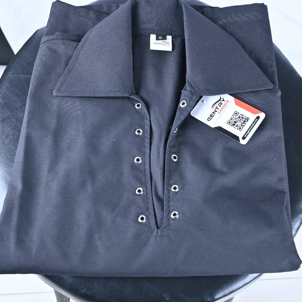 Mens Scottish Jacobite Shirt Navy Blue Ghillie Lace Up Top